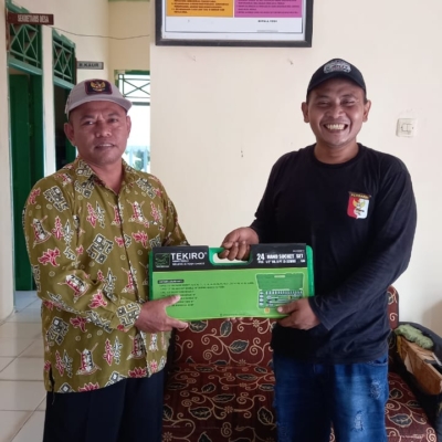 Pemerintah Desa Tri Tunggal Salurkan Bantuan untuk UMKM