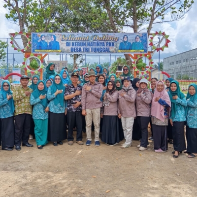 Desa Tri Tunggal Ikut Lomba Hatinya PKK tingkat Kabupaten