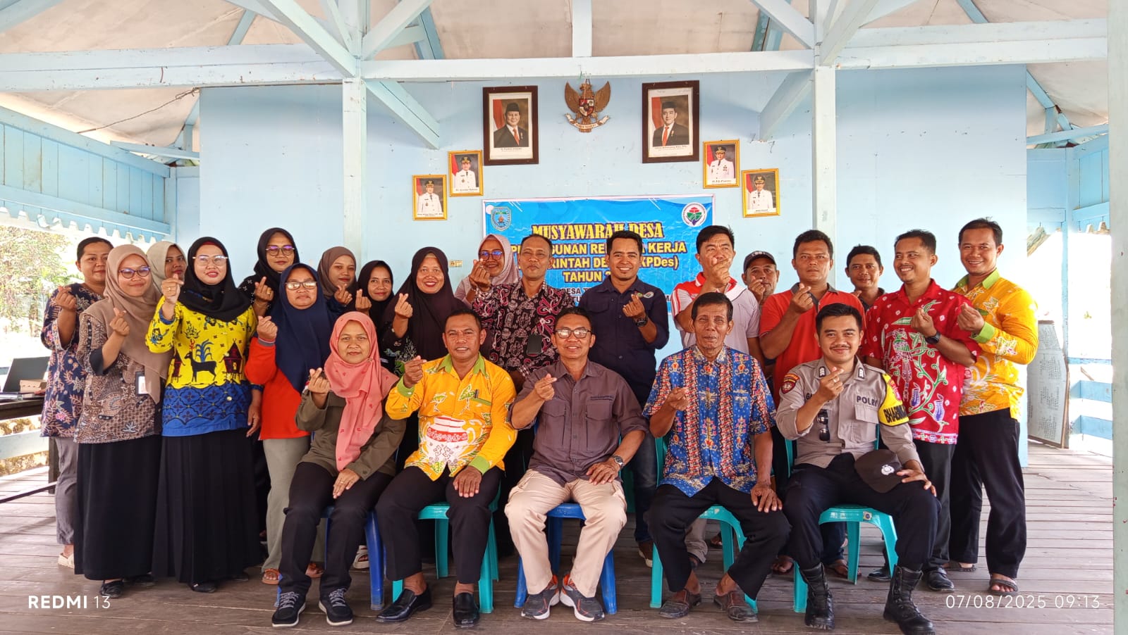 Pemdes Tri Tunggal Melaksanakan Musdes RKPDes