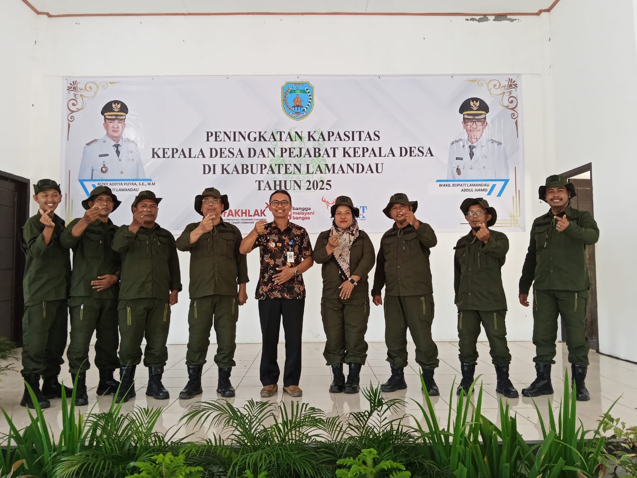 Kepala Desa Tri Tunggal Ikuti Retreat Kepala Desa Se-Kabupaten Lamandau Tahun 2025