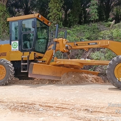 CV. Tunas Mandiri Kembali Lakukan Perawatan Jalan Desa