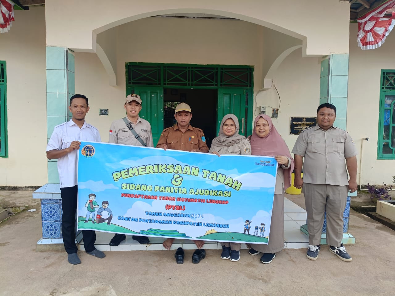 ATR/BPN Kab. Lamandau Lakukan Pemeriksaan Tanah dan Sidang Panitia Ajudikasi PTSL