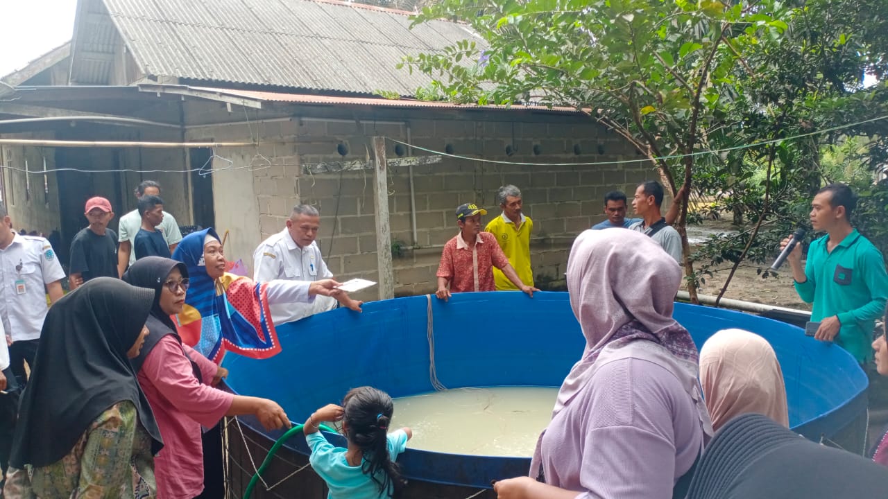 BPP Sematu Jaya Adakan Pelatihan Budidaya Ikan Kolam Bioflok