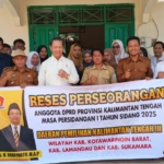 Anggota DPRD Prov. Kalteng Dapil III Reses Perseorangan di Desa Tri Tunggal