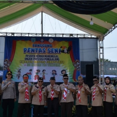 Desa Tri Tunggal Jadi Tuan Rumah Kemah Manunggal Unjuk Prestasi Penggalang