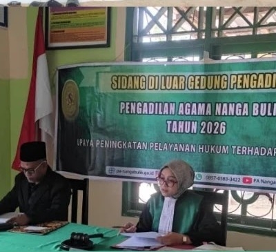 PA Nanga Bulik Adakan Sidang Keliling di desa Tri Tunggal