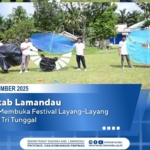 Desa Tri Tunggal Laksanakan Festival dan Lomba Layang – Layang